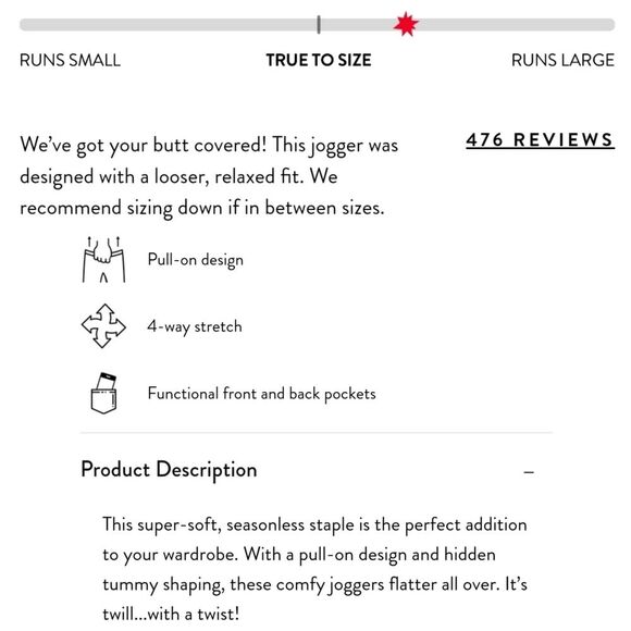 NWT|Spanx Stretch Twill Blackwash Cargo Jogger, SMALL - Picture 4 of 10